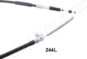 Japanparts BC-244L - Трос, гальмівна система autozip.com.ua