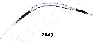 Japanparts BC-2043 - Трос, гальмівна система autozip.com.ua