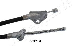 Japanparts BC-2036L - Трос, гальмівна система autozip.com.ua