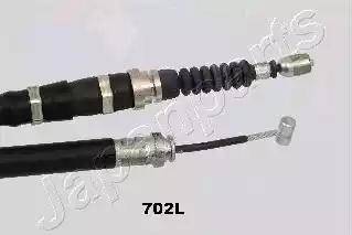 Japanparts BC-702L - Трос, гальмівна система autozip.com.ua