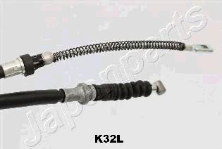 Japanparts BC-K32L - Трос, гальмівна система autozip.com.ua