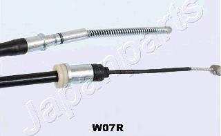 Japanparts BC-W07R - Трос, гальмівна система autozip.com.ua