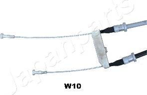 Japanparts BC-W10 - Трос, гальмівна система autozip.com.ua