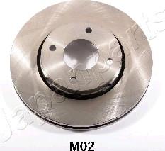 Japanparts DI-M02 - Гальмівний диск autozip.com.ua