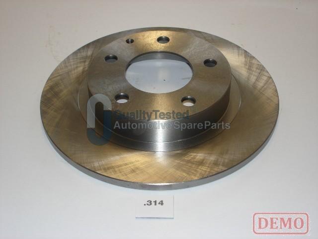 Japanparts DP314JM - Гальмівний диск autozip.com.ua