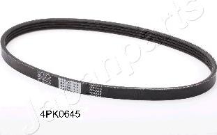 Japanparts DV-4PK0645 - Поліклиновий ремінь autozip.com.ua