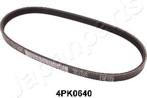 Japanparts DV-4PK0640 - Поліклиновий ремінь autozip.com.ua