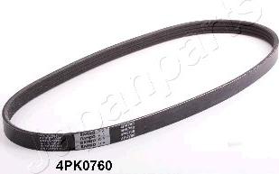 Japanparts DV-4PK0760 - Поліклиновий ремінь autozip.com.ua