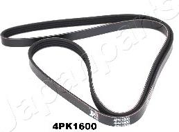 Japanparts DV-4PK1600 - Поліклиновий ремінь autozip.com.ua