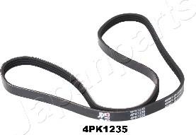 Japanparts DV-4PK1235 - Поліклиновий ремінь autozip.com.ua