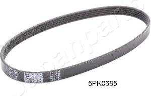 Japanparts DV-5PK0685 - Поліклиновий ремінь autozip.com.ua