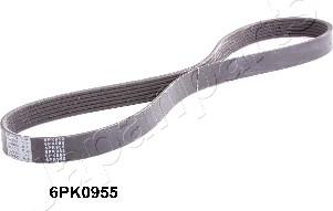 Japanparts DV-6PK0955 - Поліклиновий ремінь autozip.com.ua