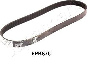 Japanparts DV-6PK0875 - Поліклиновий ремінь autozip.com.ua