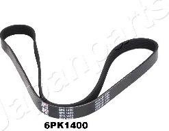 Japanparts DV-6PK1400 - Поліклиновий ремінь autozip.com.ua