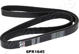 Japanparts DV-6PK1645 - Поліклиновий ремінь autozip.com.ua