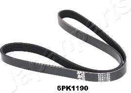 Japanparts DV-6PK1190 - Поліклиновий ремінь autozip.com.ua