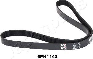 Japanparts DV-6PK1140 - Поліклиновий ремінь autozip.com.ua