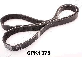 Japanparts DV-6PK1375 - Поліклиновий ремінь autozip.com.ua