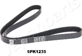 Japanparts DV-6PK1235 - Поліклиновий ремінь autozip.com.ua