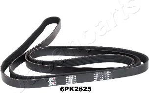 Japanparts DV-6PK2625 - Поліклиновий ремінь autozip.com.ua