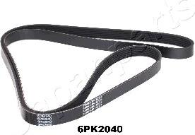 Japanparts DV-6PK2040 - Поліклиновий ремінь autozip.com.ua