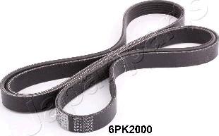 Japanparts DV-6PK2000 - Поліклиновий ремінь autozip.com.ua