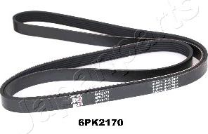 Japanparts DV-6PK2170 - Поліклиновий ремінь autozip.com.ua