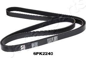 Japanparts DV-6PK2240 - Поліклиновий ремінь autozip.com.ua