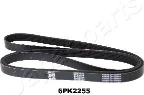 Japanparts DV-6PK2255 - Поліклиновий ремінь autozip.com.ua