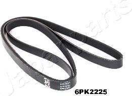 Japanparts DV-6PK2225 - Поліклиновий ремінь autozip.com.ua