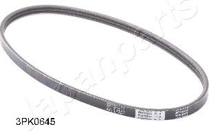 Japanparts DV-3PK0645 - Поліклиновий ремінь autozip.com.ua