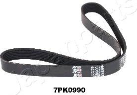 Japanparts DV-7PK0990 - Поліклиновий ремінь autozip.com.ua