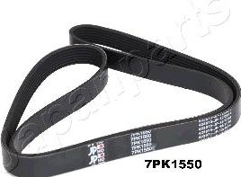 Japanparts DV-7PK1550 - Поліклиновий ремінь autozip.com.ua