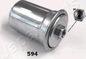 Japanparts FC-594S - Паливний фільтр autozip.com.ua