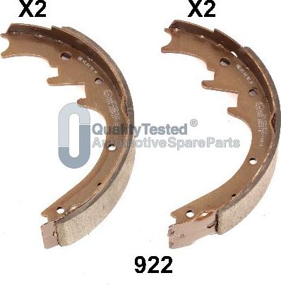Japanparts GF922JM - Комплект гальм, барабанний механізм autozip.com.ua