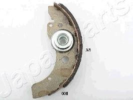 Japanparts GF-008AF - Комплект гальм, барабанний механізм autozip.com.ua