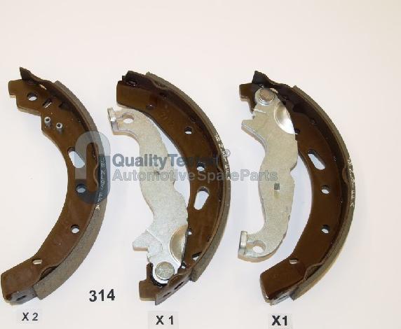 Japanparts GF314JM - Комплект гальм, барабанний механізм autozip.com.ua