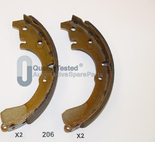 Japanparts GF206JM - Комплект гальм, барабанний механізм autozip.com.ua