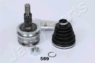Japanparts GI-569 - Шарнір, ШРУС, приводний вал autozip.com.ua