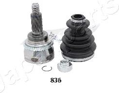 Japanparts GI-836 - Шарнір, ШРУС, приводний вал autozip.com.ua