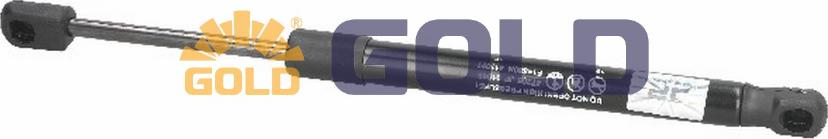 Japanparts GSJ01069 - Газова пружина, кришка багажник autozip.com.ua