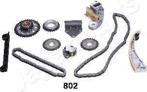 Japanparts KDK-802 - Комплект ланцюга приводу распредвала autozip.com.ua