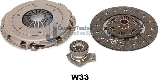 Japanparts KFW33JM - Комплект зчеплення autozip.com.ua