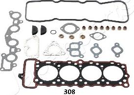 Japanparts KG-308 - Комплект прокладок, головка циліндра autozip.com.ua