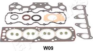 Japanparts KG-W09 - Комплект прокладок, головка циліндра autozip.com.ua