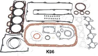 Japanparts KM-K06 - Комплект прокладок, двигун autozip.com.ua