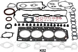 Japanparts KM-K02 - Комплект прокладок, двигун autozip.com.ua