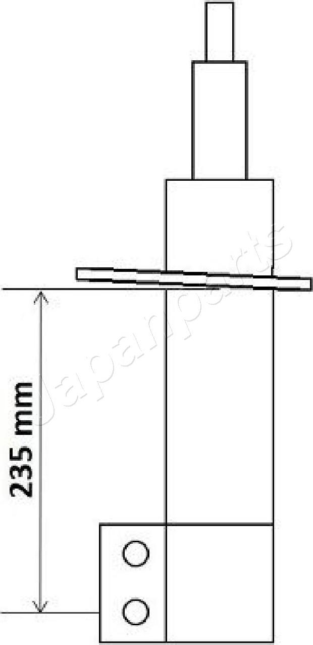 Japanparts MM-00900 - Амортизатор autozip.com.ua