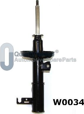 Japanparts MQ-W0034 - Амортизатор autozip.com.ua