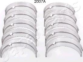 Japanparts MS2007A - Комплект підшипників колінчастого вала autozip.com.ua